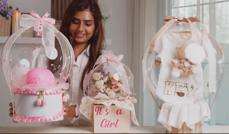Personalised keepsake hampers